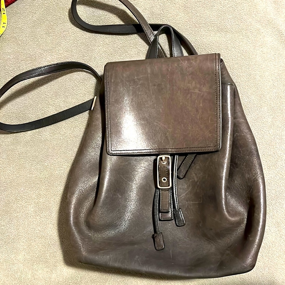 Coach backpack purse vintage
